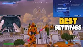 Fortnite Nintendo Switch Pro Controller Gameplay + BEST Controller SETTINGS & Sensitivity