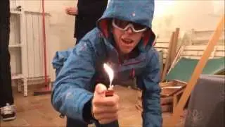 How not to light up fireworks