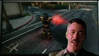 Показал мод на Таноса в GTA V вместе с Артёмом.