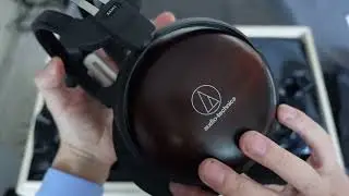 Audio-Technica AWKT vs Denon D9200 unboxing + comparison - flagship Japanese wooden closed backs!