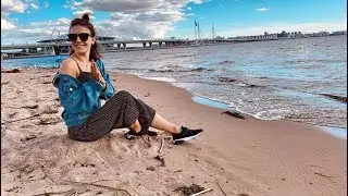 Одна в Питер /проехала девушка 1800км