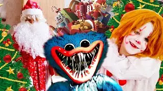 Haggy Waggy and It stole a bag of gifts from Santa Claus | Horror stories for children