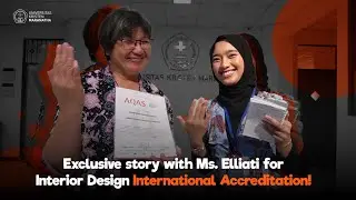 Interview with the Head of Interior Design Study Program in ceremony of AQAS accreditation hand over