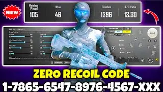 BGMI 3.9 UPDATE SENSITIVITY CODE | BGMI BEST SENSITIVITY SETTINGS | BGMI ZERO RECOIL SENSITIVITY