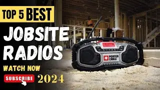 Top 5 Best Jobsite Radios In 2024 || Jobsite Radios (Amazon)