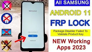Samsung FRP Bypass Android 11 New Update 2023 | Google Account Unlock | Frp Lock Remove Without PC