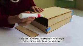 Caja Baul 30 x 20 x 10 fabricada en mdf para manualidades