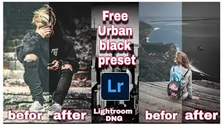Urban Dark Editing Lightroom Mobile & PC | Lightroom Preset (DNG) | RHR EDITZ