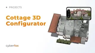 Cottage 3D Configurator | Web3D | CyberFox