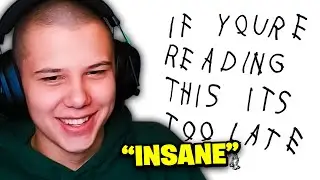 REACTING TO IF YOU'RE READING THIS IT'S TOO LATE BY DRAKE