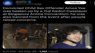 Yuji Cosplayer Demolishes Predator