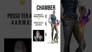 MAIN CHAMBER na VIDA REAL! 😂 VALORANT #shorts