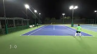 Tennis with Justin | Drills + Practice Set + Tiebreak