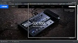 BOSS GX-100 (FIRMWARE UPDATE PROCESS)