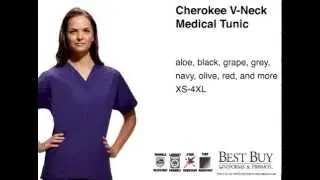 Cherokee V Neck Medical Tunic - Buy Wholesale at Best Buy Uniforms