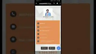 Digital Business Card Video