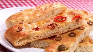 Focaccia | Easy, No-Knead Italian Pizza Bread