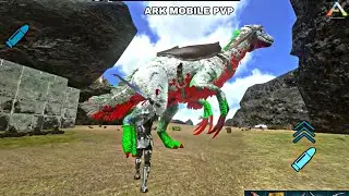 ARK MOBILE PVP / RAID ON BASE / DINO AND IS OP / LOOT NOT