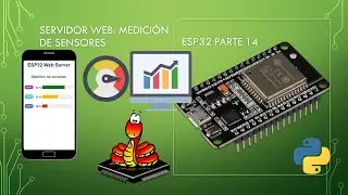 ✅Curso ESP32 parte 14: Web server medir sensores (MicroPython)