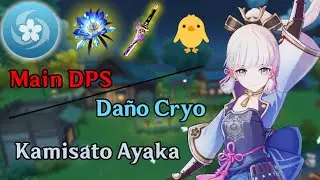 [Guía] Kamisato Ayaka: Estrategia, Artefactos, Armas, etc! / 🐤!!