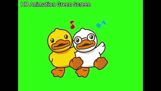 Duck Animation (Green Screen) |animation | green screen