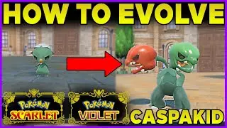 HOW TO GET SCOVILLAIN EASY - How To Evolve Capsakid - Pokemon Scarlet Pokemon Violet Scovillain