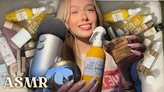 ASMR - PRODUCTS I RECOMMEND - tapping and whispering about my favorite products