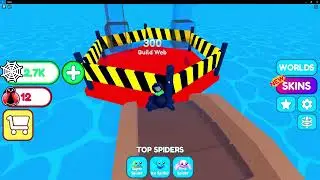Completing area 1 and 2 - Be a Spider! Tycoon [Roblox]