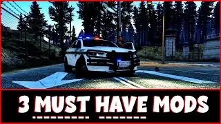 3 MUST HAVE Mods | Realism Mods | GTA V | LSPDFR