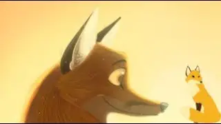 A Fox and the Sunset - Krita Speedpaint