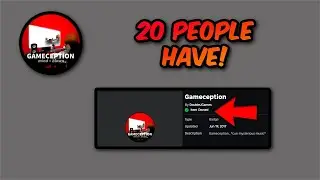 (RARE) HOW TO GET THE GAMECEPTION BADGE! | Game Dev Life