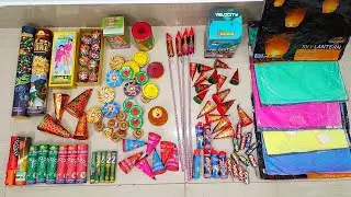 Testing Different Types Diwali Crackers | Diwali Fireworks Testing | Crackers Testing