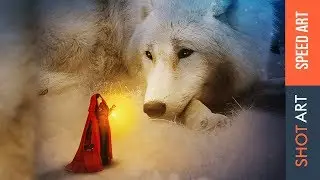 Big Bad Wolf - Photoshop Photo Manipulation