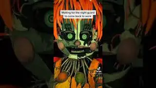 Scrap Baby cosplay 🤡 #shorts