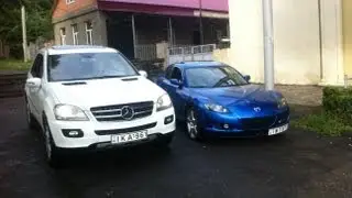 Mazda RX-8 vs ML 320 CDI
