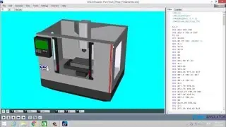 CNC Simulator - Usinagem peça logotipo LADPRER