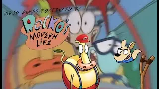 Video games portrayed by Rocko's Modern Life