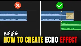 End Sound With Echo in Premiere Pro | தமிழில் |#videoediting #videoeditingtamil