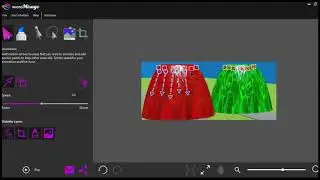 Animal crossing fountain animation water ||video effect Make it easy