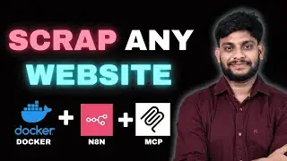 Scrap Any Website Using Docker + n8n + MCP | Agentic AI Project | Euron