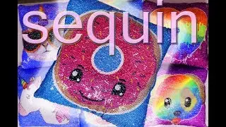 Designer Reversible Sequin Pillows - Emoji Icons
