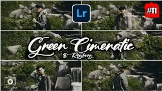 Tutorial Cinematic green preset lightroom mobile || green cinematic || lightroom android  11 #11