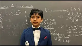 Lec 1: Real Analysis | Infimum and Supremum | Hunter College