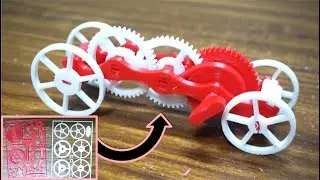 3D프린터로 뽑은 태엽 장난감 조립하기