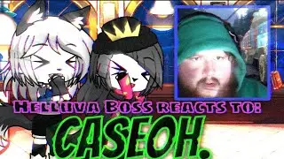 Helluva Boss reacts to: Caseoh - Gacha Life 2 reaction. 😈🤣🥪