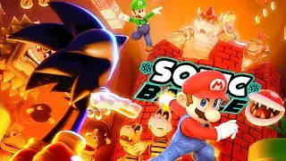 The Mario Vs Sonic Rematch We NEEDED To See... | Sonic Battle Mugen HD