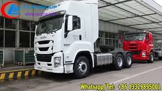 6x4 10 tyre Isuzu GIGA 380HP 420HP 460HP 520HP prime mover tractor head