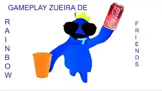 o blue ta de hack '-' - gameplay zueira de rainbow friends