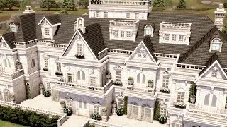 Satisfying Sims 4 Building ASMR | Royal Manor |