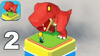 Dino Tycoon: 3D Building Game Gameplay Walkthrough Android, iOS Part 2